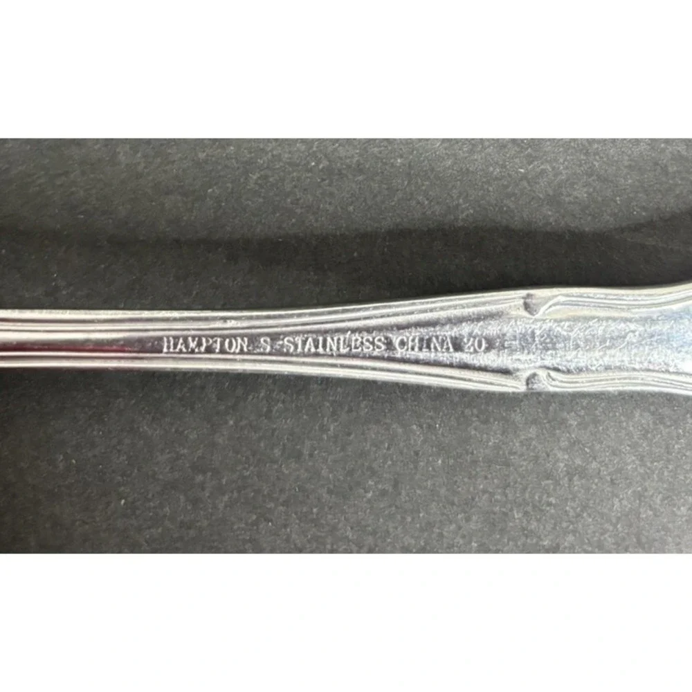 Hampton Silversmiths Ellegance 2 Dinner Forks 1 Salad Fork Stainless Flatware